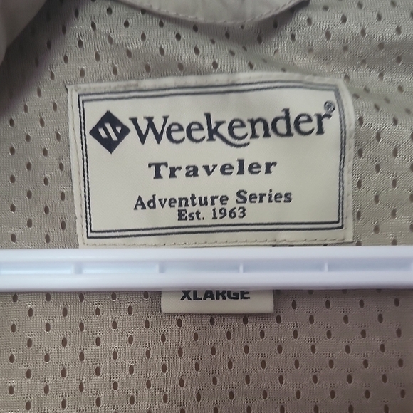 Weekenders Tan Military Field Jacket Utility Style - Picture 2 of 7